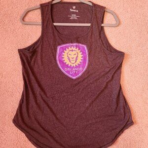 Women's Orlando City Soccer Club tunic style tank top- SIZE XL